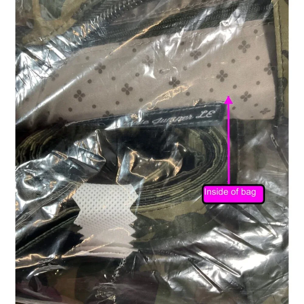 Lug Puddle Jumper LE Convertible Tote Bag, Unisex Camo Green - Ideal for Travel, - Picture 6 of 7